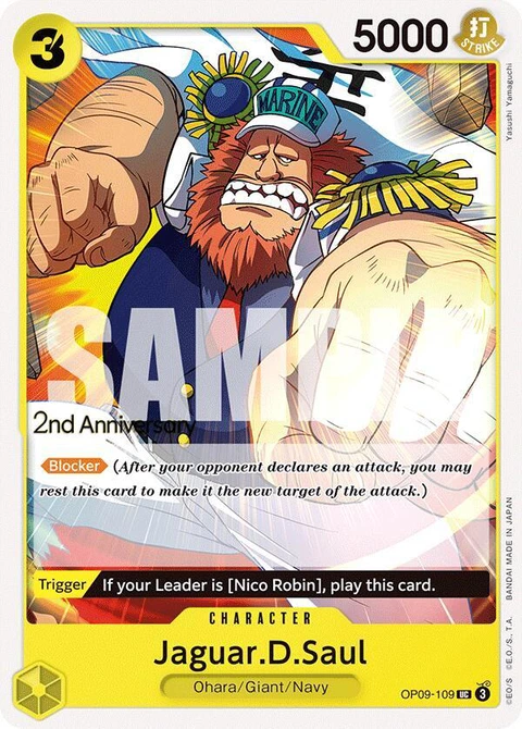 Jaguar.D.Saul - One Piece Card Game card