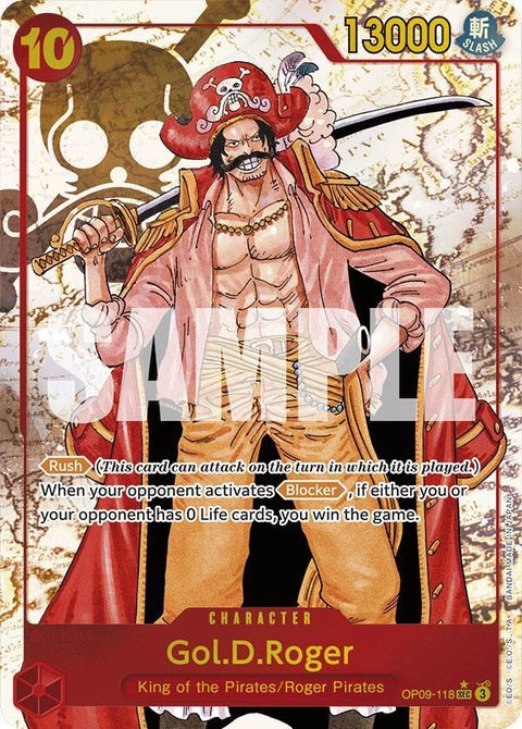 Gol.D.Roger (Alternate Art) - One Piece Card Game card