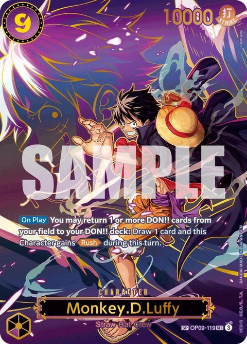 Monkey.D.Luffy (SP) - One Piece Card Game card