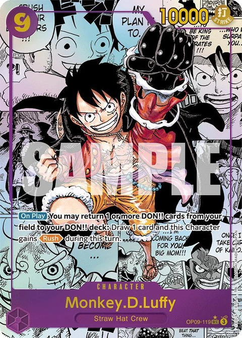 Monkey.D.Luffy (Manga) - One Piece Card Game card
