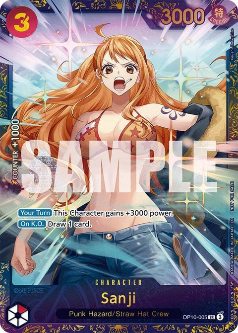 Sanji (Treasure Cup 2025) - One Piece Card Game card