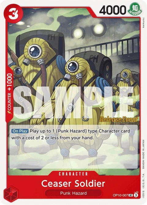 Ceaser Soldier - One Piece Card Game card