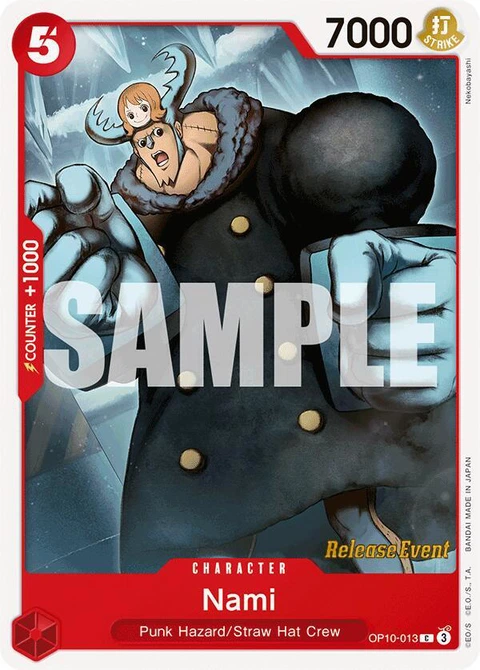 Nami - One Piece Card Game card