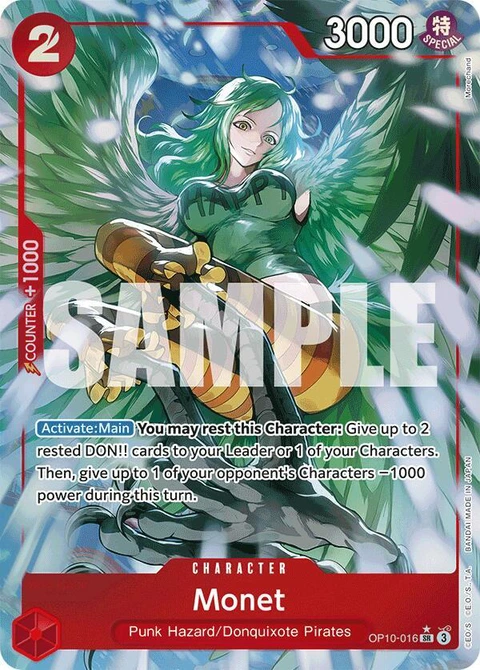 Monet (Parallel) - One Piece Card Game card
