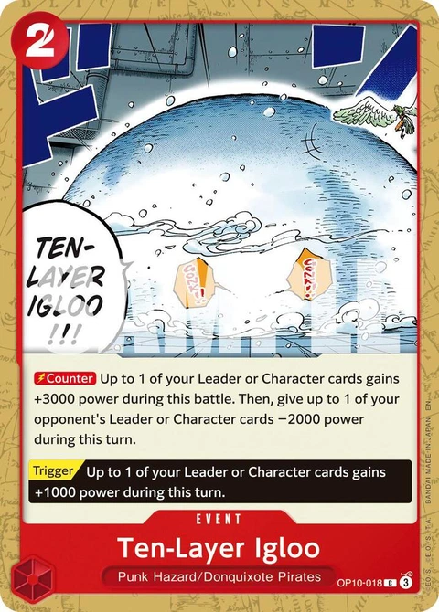 Ten-Layer Igloo (Reprint) - One Piece Card Game card