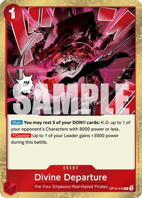 Divine Departure (Luffy Deck) - One Piece Card Game card
