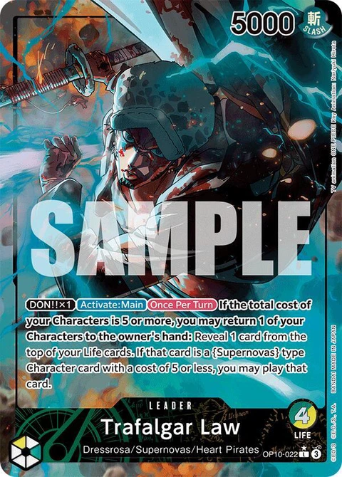 Trafalgar Law (Parallel) - One Piece Card Game card