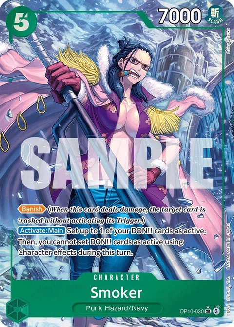 Smoker (Parallel) - One Piece Card Game card
