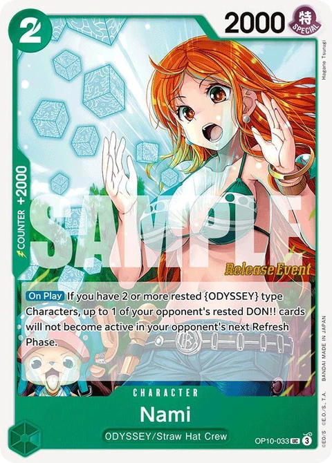 Nami - One Piece Card Game card