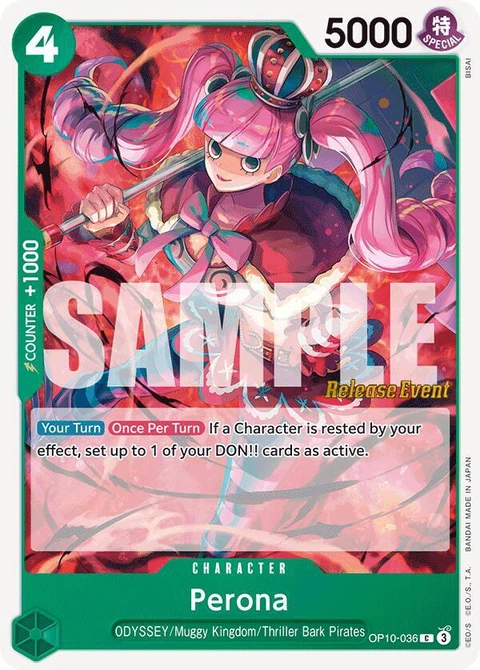 Perona - One Piece Card Game card