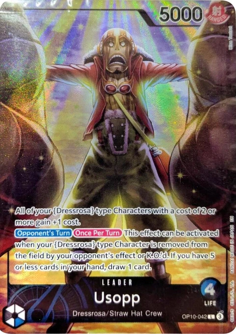 Usopp (Official Playmat -Limited Edition Vol. 3-) - One Piece Card Game card