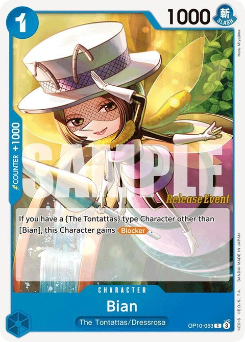 Bian - One Piece Card Game card