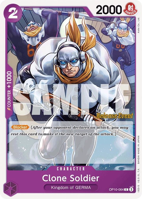 Clone Soldier - One Piece Card Game card