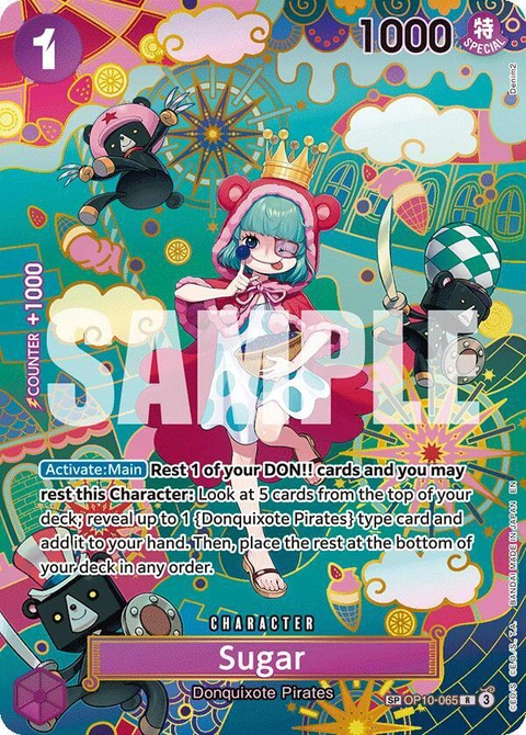 Sugar (SP) - One Piece Card Game card