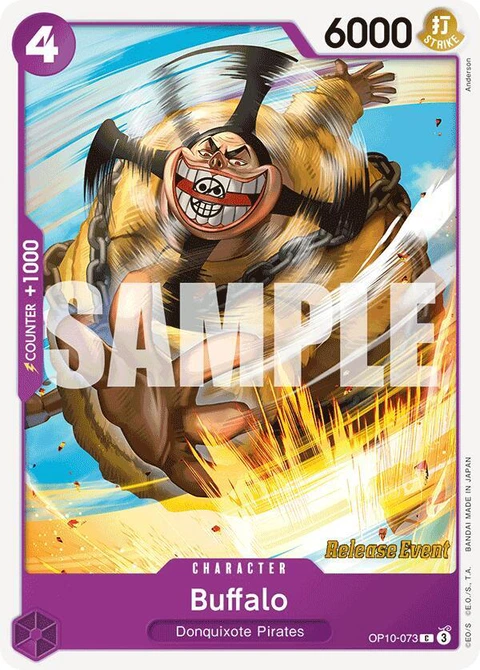 Buffalo - One Piece Card Game card