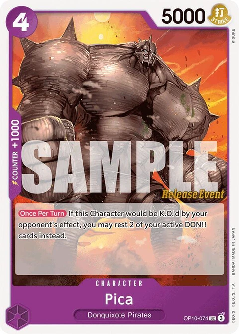 Pica - One Piece Card Game card