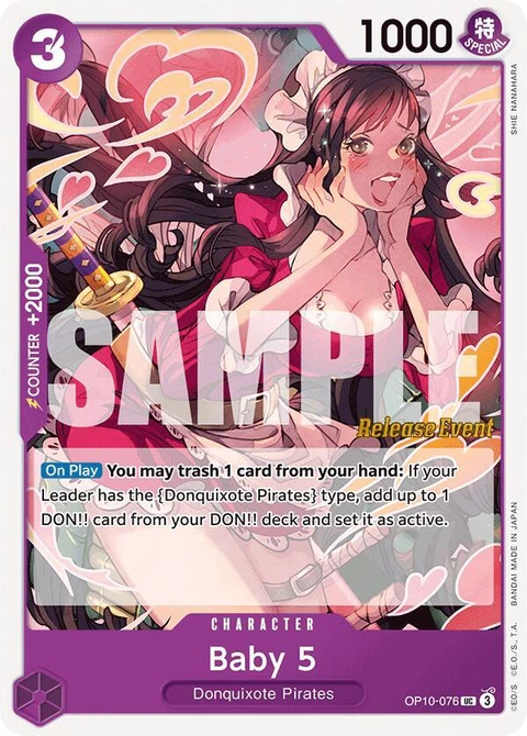 Baby 5 - One Piece Card Game card