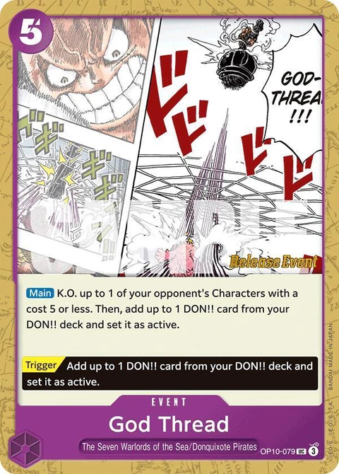 God Thread - One Piece Card Game card