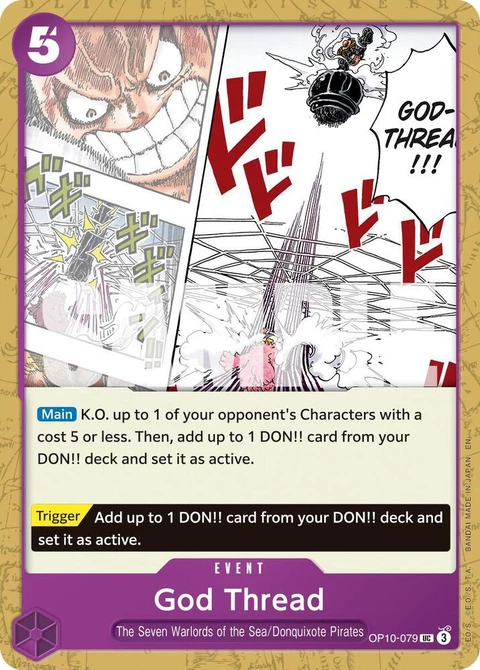 God Thread (Reprint) - One Piece Card Game card