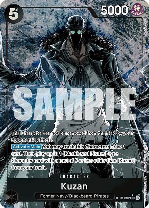 Kuzan (Parallel) - One Piece Card Game card