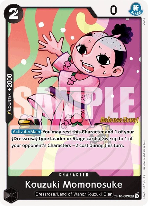 Kouzuki Momonosuke - One Piece Card Game card