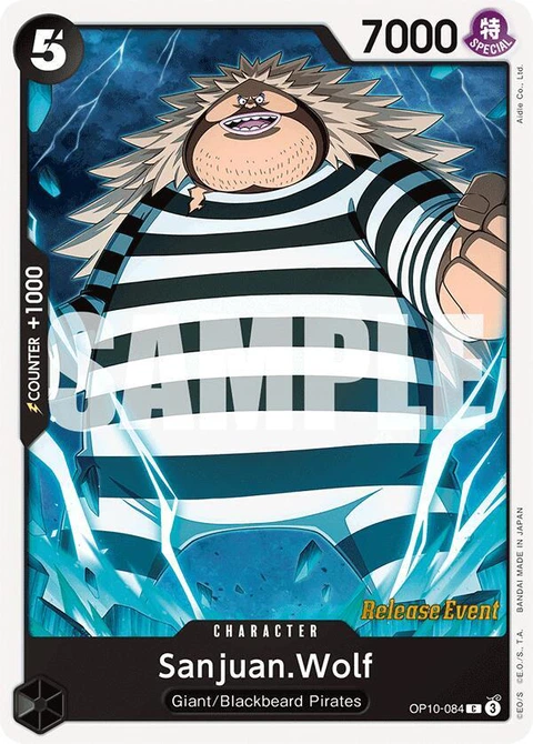 Sanjuan.Wolf - One Piece Card Game card