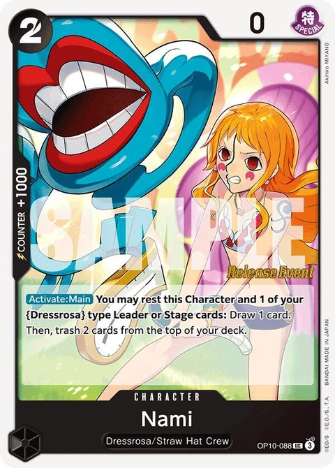 Nami - One Piece Card Game card