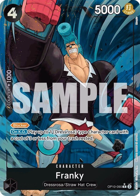 Franky (Parallel) - One Piece Card Game card
