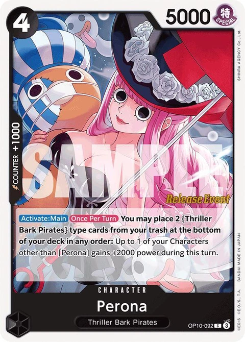 Perona - One Piece Card Game card
