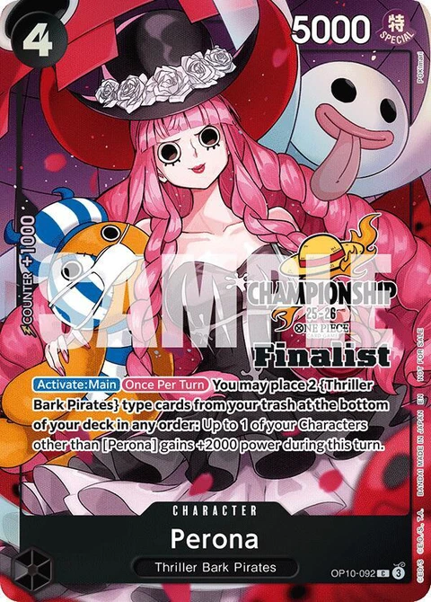 Perona (CS 25-26 Finalist Card Set 1) - One Piece Card Game card