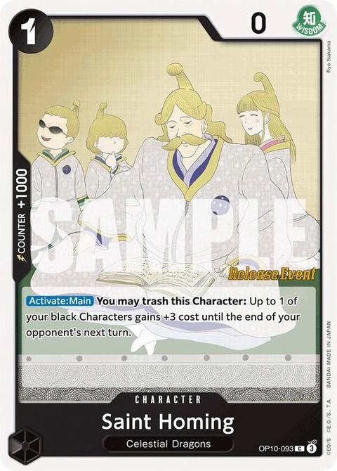 Saint Homing - One Piece Card Game card