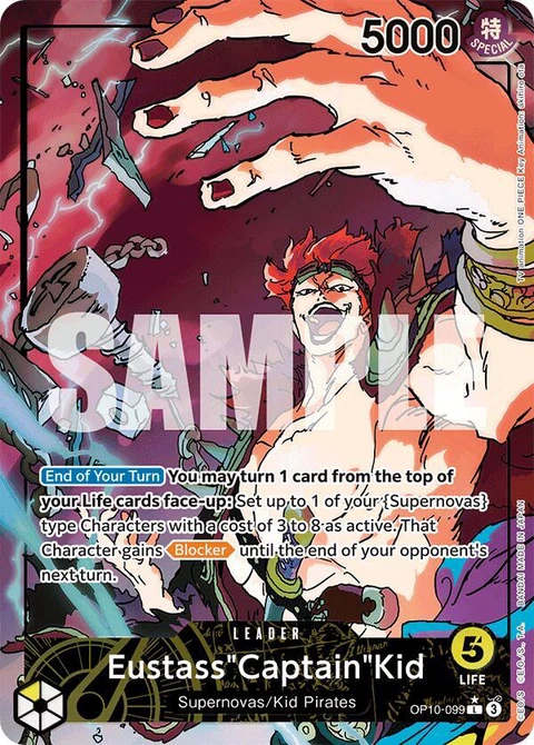 Eustass"Captain"Kid (Parallel) - One Piece Card Game card