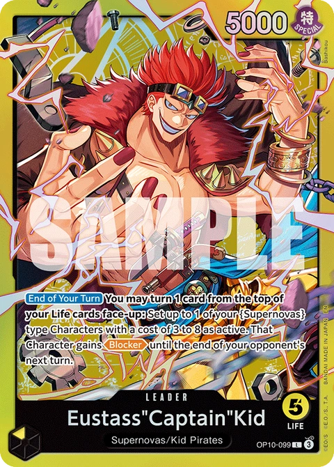 Eustass"Captain"Kid - One Piece Card Game card