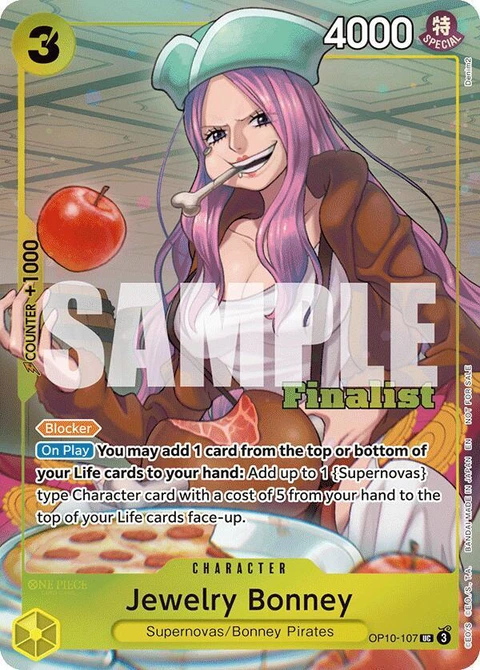 Jewelry Bonney (CS 25-26 Finalist Card Set 2) - One Piece Card Game card