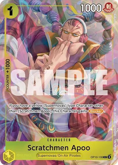 Scratchmen Apoo (Premium Card Collection -Best Selection Vol. 6-) - One Piece Card Game card