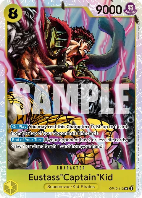 Eustass"Captain"Kid (Reprint) - One Piece Card Game card