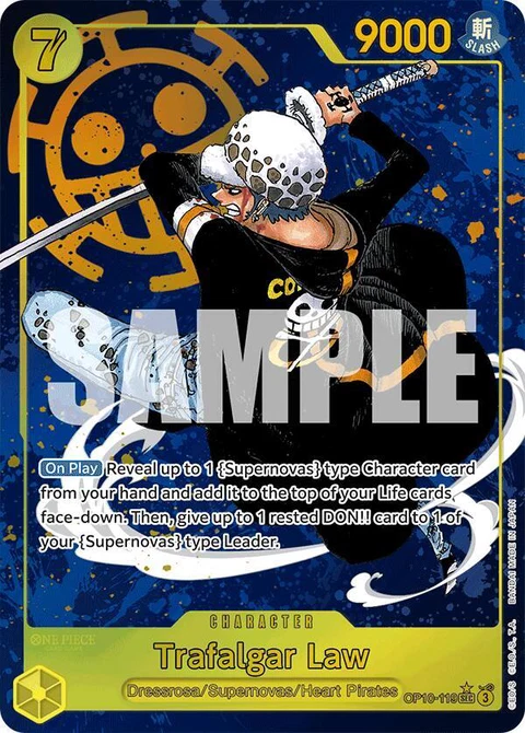 Trafalgar Law (Parallel) - One Piece Card Game card