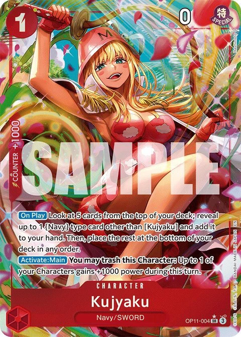 Kujyaku (Alternate Art) - One Piece Card Game card