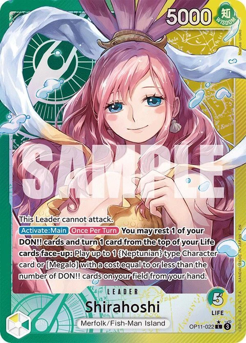 Shirahoshi (Alternate Art) - One Piece Card Game card