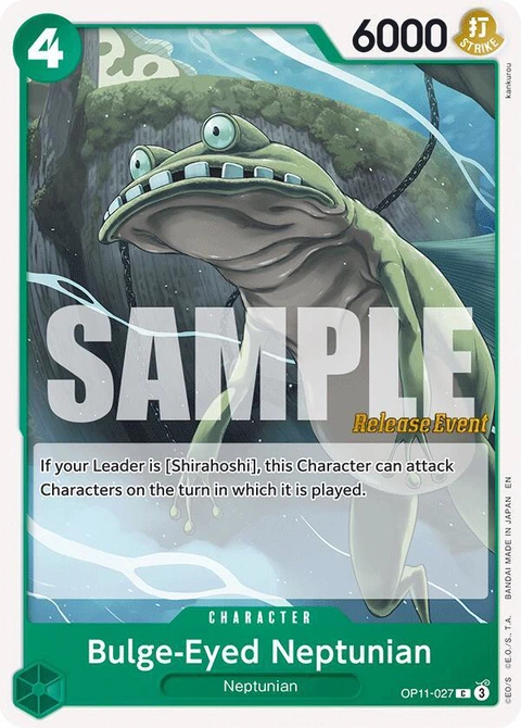 Bulge-Eyed Neptunian - One Piece Card Game card