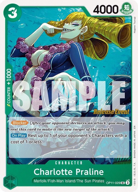 Charlotte Praline - One Piece Card Game card