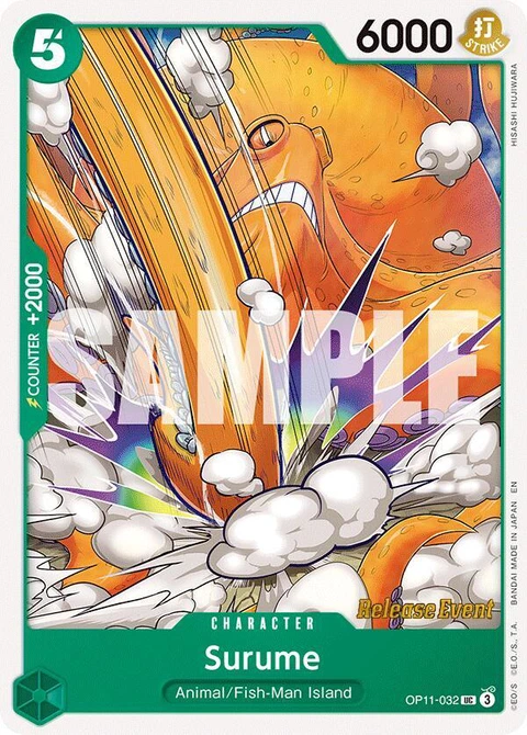 Surume - One Piece Card Game card