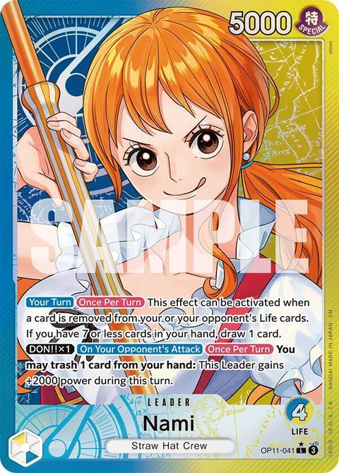 Nami (Alternate Art) - One Piece Card Game card