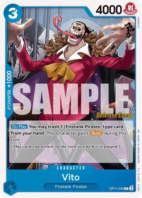 Vito - One Piece Card Game card
