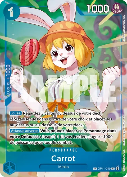 Carrot - One Piece Card Game card
