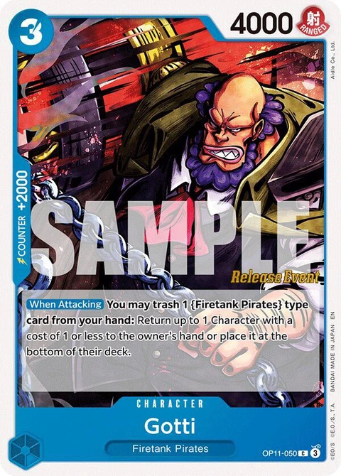 Gotti - One Piece Card Game card