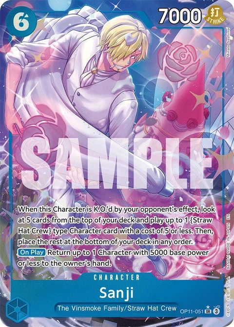 Sanji (Alternate Art) - One Piece Card Game card