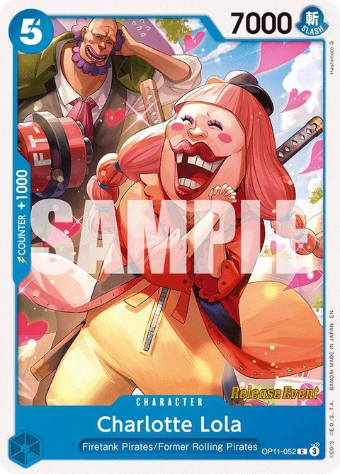 Charlotte Lola - One Piece Card Game card