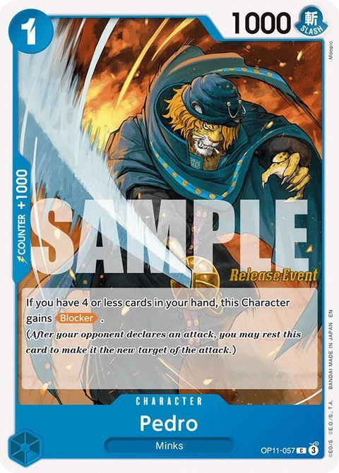 Pedro - One Piece Card Game card