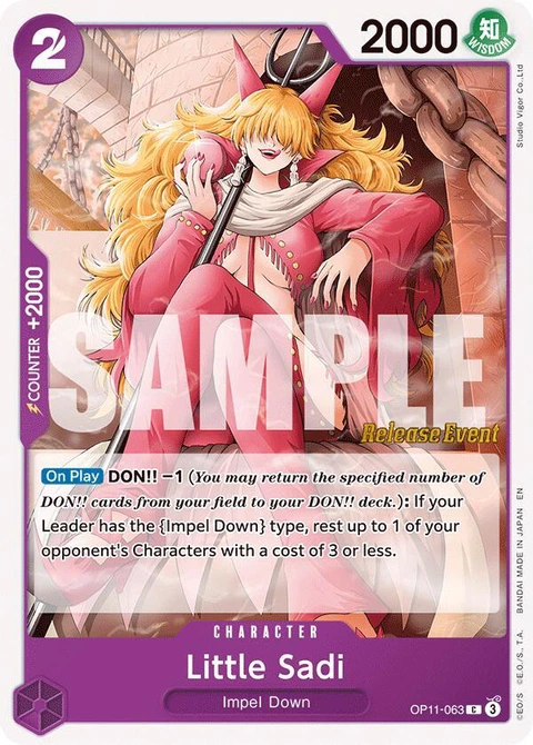 Little Sadi - One Piece Card Game card
